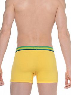 Мужские желтые трусы макси HOM Flag 08868cW2c5